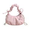 Bolso de Axila Texturizado de Nicho Estilo Francés para Mujer, Nuevo Modelo 2026, Bolso de Hombro Simple Fruncido, Bolso Cruzado de Moda
