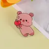 Broche pequeno de capivara, decoração para mochila infantil, broche de pino, broche de acrílico fofo, pingente de desenho animado