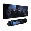 Teclado Customizado Bidimensional Extra Grande para E-Sports com Bloqueio de Borda para Homens e Mulheres, Mesa de Computador, Tapete de Mesa para Escritório, Mouse Pad