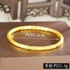 Pulsera de vid de oro de arena de Vietnam lujo ligero retro tótem simple red popular joyería popular mayorista de joyería de Yiwu