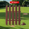 Barreira de Cerca de Plástico Guarda de Cerca Cerca Viva Divisor de Canteiro Decoração Externa Interna Externa Villa Jardim Outro