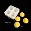 Pinza de Nariz Pequeña Bola de Helado Plátano Sándwich Arcoíris Crema Flor Queso Pinza de Queso Molde de Silicona