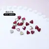 Rinestones Chinos Rojos para Uñas con Base Puntiaguda Irregulares Brillantes Gota de Agua Corazón Inclinado Cuadrado Gordo Año Nuevo Accesorios Rojos para Uñas Venta al por Mayor Transfronteriza
