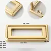 Tirador de Anillo Invisible para Puerta de Armario con Cajón sin Perforaciones, Tapa Blanda, Oscuro, Moderno y Sencillo