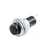 Ds-316 Botón 10mm Sin Bloqueo Auto-Retorno Pulsador Momentáneo Timbre Rojo, Verde y Negro Pbs1-2-4T