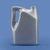 Contenedor de Aceite de Plástico HDPE de 4 Litros con Línea de Nivel de Líquido, Sellado y a Prueba de Fugas, Adecuado para Diésel, Gasolina, Aceite Lubricante y Anticongelante