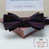 Corbata de Lazo Ropa Formal para Hombre Estilo Coreano Caballero Estilo Británico Novio y Padrino Hermano Grupo Boda Negocios Banquete Anfitrión Corbata de Lazo