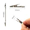 Pinza de Cocodrilo Multifuncional de Doble Extremo, Pinza de Cocodrilo Flexible, Soporte para Tarjetas de Notas, Pinza de Cocodrilo, Manguera Flexible de Resorte de Dos Extremos