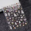 Pegatinas Tensor Minimalistas para Uñas Estrella Mariposa Fs034 Gato Floral Cuadros Corazón Lazo Fs Colaboración