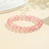 Joyería Popular de Venta Caliente Transfronteriza Europea y Americana Pulsera de Piedra Natural de 8 mm Amatista Ojo de Tigre Ágata Pulsera Joyería