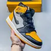 Zapatillas de Baloncesto Retro Originales Aj1 de Caña Alta Off-White Jordan 1 con Textura de Lichi, Zapatillas Casuales Cómodas y Versátiles