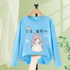 Camiseta de Manga Longa para Meninas Primavera e Outono 2026 Novo Estilo Estampa Fofa Algodão Puro Tops e Camisetas Básicas para Meninas