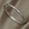 Pulsera de Zirconia de Lujo Ligero Medieval Europeo y Americano Estilo Palacio Moda Retro Pulsera de Lujo Ligero Nicho Elegante Joyería de Diamante para Mujeres