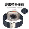 Correa Advanced Sense Tejido de Nylon con Bucle de Patrón de Onda para Apple Watch Hebilla de Paracaídas Tejida Correa de Reloj iwatch