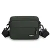 Maletín unisex, bolsa de tela Oxford de nailon a prueba de salpicaduras, bolso bandolera para hombre, bolsa de cajero multibolsillo, bolsa casual