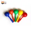 Fabricante Kangxin Instrumento de Percussão Orff para Crianças Brinquedo Maracas Jardim de Infância Material Didático de Educação Infantil Martelo de Areia de Plástico com Manivela