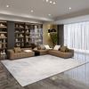 Alfombra para Sala de Estar de Nuevo Estilo Alfombra para Sofá Alfombra para Piso Dormitorio Lujo Ligero Avanzado Alfombra para Mesa de Centro Hogar Italiano Simple Lavable Impermeable