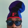 Moda Masculina Gótica Nueva Tendencia Estilo Callejero Ins Diseño Personalizado Gorro de Punto Color Block Ropa Transfronteriza Y2K