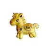 Llavero Popular "Get Lucky" de Shuibei para el Año del Caballo, Cadena para Teléfono de Cordón de Cuero de Poni, Accesorio para Bolsa, Pequeño Regalo Promocional, Práctico