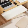 Escritorio de Computadora Extensión Placa de Extensión Reposamanos Teclado Reposabrazos Sin Taladro Nogal Negro Soporte Alargado Ensanchado