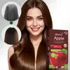 Exportado Exclusivamente para Mokeru Machino Diamond Red Apple Black Oil Hair Dye Apple Black Dye Cream