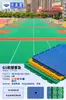 Pista de Baloncesto con Piso Flotante Alfombra Jardín de Infantes Exterior Ensamblado Plástico Bádminton Plástico Piso Deportivo Exterior