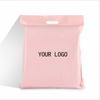 Bolsas de mensajería tipo tote biodegradables de PLA, Bolsas de empaque para compras compostables, Bolsas de mensajería para envío con muñequera totalmente biodegradables de PBAT