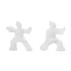 Miniatura de paisaje de dibujos animados, figura de Tai Chi, muñeco de personaje lindo y pequeño, accesorio de decoración DIY creativo, adorno pequeño para coche o escritorio