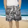 Pantalones de Playa para Hombre de Marca Casual Deportivos de Cinco Puntos para Casa Rafting Surf Playa Secado Rápido Pantalones Medianos Shorts de Puesto Callejero para Hombre