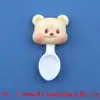 Tenedor Cuchara Oso de Dibujos Animados Accesorios de Resina Pegamento Crema Zapato Agujero Hebilla Hecho a Mano Imán de Refrigerador Material de Decoración DIY