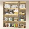 Caja de Almacenamiento Transparente Portátil Caja Organizadora de Plástico para Libros, Snacks, Ropa, Juguetes, Almacenamiento, Caja de Almacenamiento Lego, Portátil