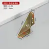 Código de ângulo fixo de três lados engrossado código de suspensão de ângulo reto de 90 graus Suporte de prateleira de suporte de ângulo de cama de armário acessórios de hardware de artefato fixo