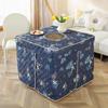 Novo estilo assar tampa engrossada fogão elétrico tampa assar fogão tampa aquecedor elétrico cobrir colcha de pano mahjong máquina toalha de mesa de algodão