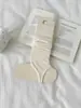 Polainas de Primavera y Verano Calcetines Apilables Color Sólido Cubrepiés Cubrec Piernas Gris Estilo Miu Calcetines Largos Simples Versátiles Calcetines para Pantorrilla Finos