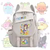 Mochila escolar temática Reino de Rocas para niños y niñas, azul aqua, Dimo Spark, gran capacidad, mochila versátil para estudiantes de primaria