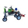 Pequena máquina pulverizadora diesel de quatro rodas, máquina pulverizadora para trigo, soja, amendoim, pulverizador de agrotóxicos montado em veículo para lavoura