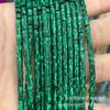 2 * cuentas de tubo de 3 mm cuentas espaciadoras de piedra natural espaciador de tubo redondo accesorios de joyería DIY cuentas de tubo con cuentas productos semiacabados al por mayor