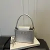 Bolso Versátil para Mujer 2026 Estilo Nuevo Elegante Gran Capacidad Cruzado al Hombro Pequeño Tipo Cubo Bolso con Sensación Casual