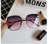 Gafas de sol para mujer, antiultravioleta, para ciclismo, modernas, con montura de tinta, gafas de vanguardia, color rojo cibernético, gafas de sol para mujer, antiultravioleta