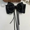 Moño Grande de Cinta Pinza de Primavera Clip para el Cabello para Mujer Tocado de Alta Gama Súper Hada Elegante Clip Parte Posterior de la Cabeza Accesorios para el Cabello