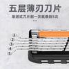 Preço de fábrica novo produto 5 camadas lâmina de barbear manual dos homens universal Geely cabeça de corte de cinco camadas comércio exterior transfronteiriço
