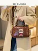 Nova Bolsa Feminina Estilosa da Fábrica de Origem em Beibao, Bolsa de Ombro Transversal Casual para o Dia a Dia