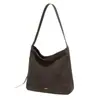 Bolso Cubo de Moda Estilo Francés de Nicho para Mujer 2025, Bolso Tote de Gran Capacidad para el Trabajo, Bolso Cruzado de Hombro de Gama Alta