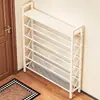 Estante de almacenamiento para el hogar para apartamentos de alquiler, solución de almacenamiento de zapatos de múltiples capas, zapatero simple, estante para la puerta de entrada del dormitorio