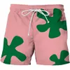 Comercio exterior Amazon paidaxing mismo estampado digital 3D pantalones de playa shorts para hombre mismo estilo para hombre y mujer