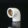 Accesorios para tuberías de agua codo tes four-way recto acuario accesorios para tuberías de agua superior e inferior conector de tubería de suministro de agua de plástico adhesivo