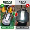 Luz de Noche Pequeña con Ambiente de Camping de Moda para Dormitorio Uso en el Hogar, Iluminación para Lectura, Recargable, Regulable, Lámpara de Mesa de Color Ajustable