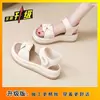 Sandalias súper bonitas de velcro con plataforma gruesa para mujer 2026 verano nuevas versátiles con faldas no cansan los pies talla grande 41 sandalias
