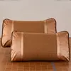 Capa de fronha de travesseiro fresco de verão capa de cabeça de travesseiro de verão esteira de vime para travesseiro capa de fronha única capa de fronha de travesseiro fresco capa de núcleo de travesseiro fabricantes atacado