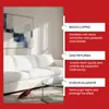 Cebo Adhesivo para Cucarachas Moonspry Limpieza Doméstica Diaria Matador de Cucarachas Sala de Estar Dormitorio Cocina Pegatina Conveniente para Cucarachas
